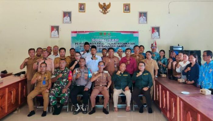 Pengurus FKUB Kecamatan Sanaman Mantikei Periode 2025–2030 Dibentuk