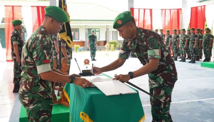 Letkol Kav Prima Wahyudi Gantikan Letkol Inf Sulkifli Jabat Dandim 1019/Katingan