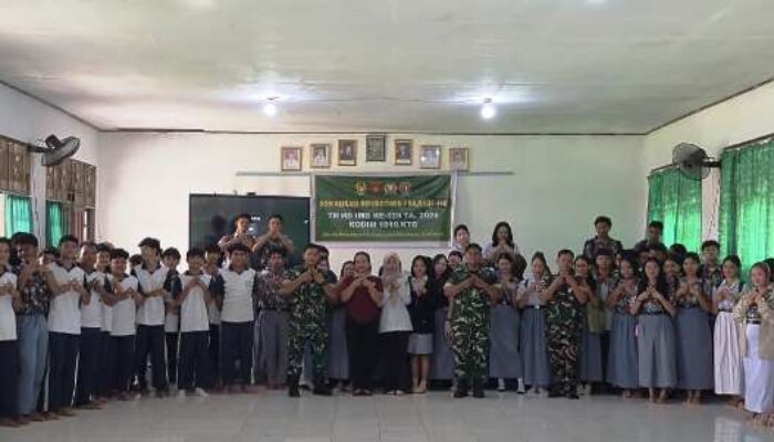 Lewat Program TMMD Imbangan ke-128, Kodim 1019/Katingan Berikan Edukasi Rekrutmen TNI