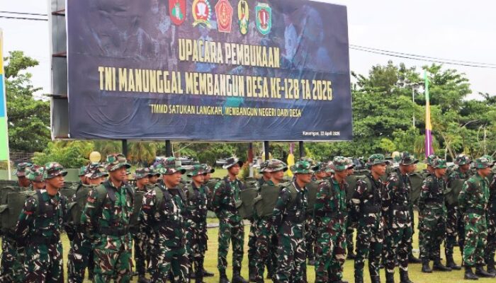 Perkuat Pembangunan Wilayah 3T, TMMD Imbangan ke-128 Tahun 2026 Kodim 1019/Ktg Dimulai