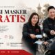 Peduli Warga di Tengah Kabut Asap, PDI Perjuangan Palangka Raya Bagikan Masker Gratis