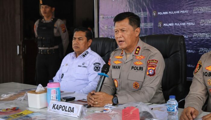 Dua Pelaku Karhutla Pulang Pisau Bakar 12 Titik dan Ancam Warga dengan Senapan Angin