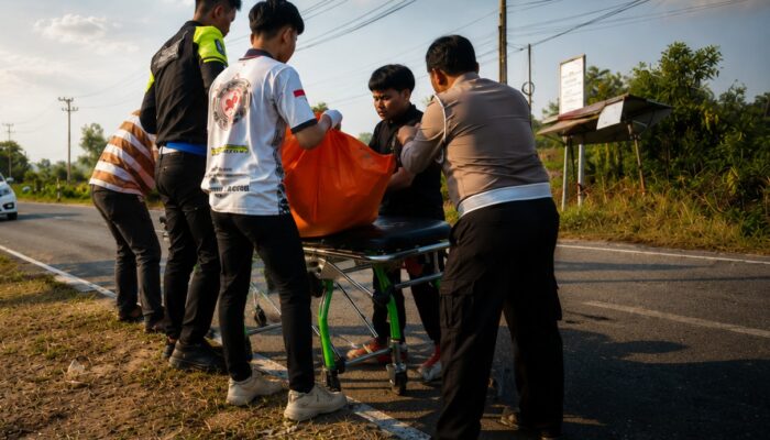 Kecelakaan Maut di Jalan Adonis Samad Palangka Raya, Pengendara N-Max Tewas