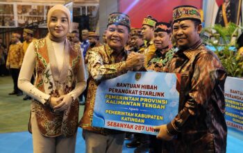 Katingan Terima 287 Starlink Untuk Atasi Blankspot