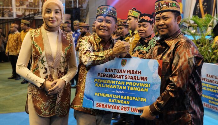 Katingan Terima 287 Starlink Untuk Atasi Blankspot