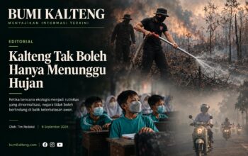 Kalteng Tak Boleh Hanya Menunggu Hujan