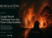 Langit Merah Tumbang Nusa dan Pasar Gelap Keadilan