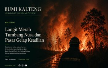 Langit Merah Tumbang Nusa dan Pasar Gelap Keadilan