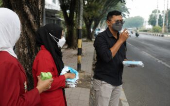 Asap Mempersempit Aktivitas Warga Palangka Raya