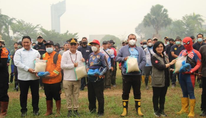Pemprov Kalteng Siapkan Jaminan Sosial untuk 324 Relawan Karhutla