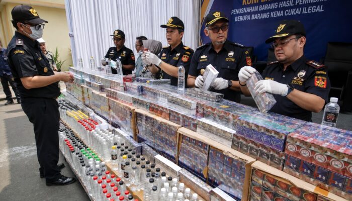 Bea Cukai Ungkap Modus Baru Peredaran Rokok dan Miras Ilegal