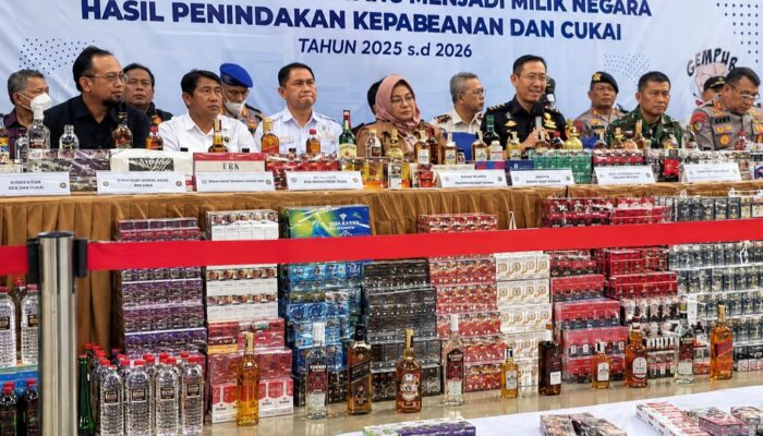 101 Penindakan Bea Cukai Berujung Pemusnahan BKC Ilegal Rp1,35 Miliar