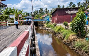 Salinitas Sungai Sampit di Bagendang Tembus 630