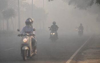 Kabut Asap Mengubah Aktivitas Harian Warga Kalteng
