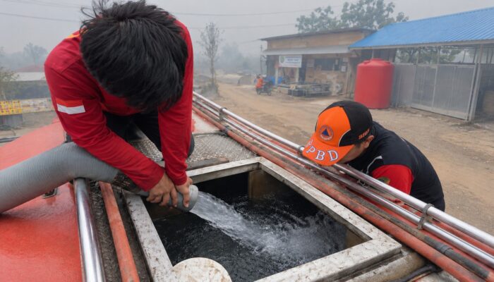 Atasi Kesulitan Air Bersih, BPBD Barito Utara Bantu PDAM