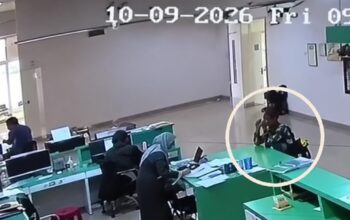 Pencurian Tas Milik Perawat RSUD Murjani Terekam CCTV
