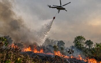 Water Bombing Karhutla Kobar Capai 574 Ribu Liter hingga 10 Oktober 2026